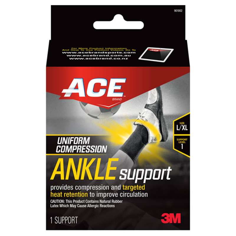 ACE™ Compression Ankle Support, 901002, Large / Extra Large